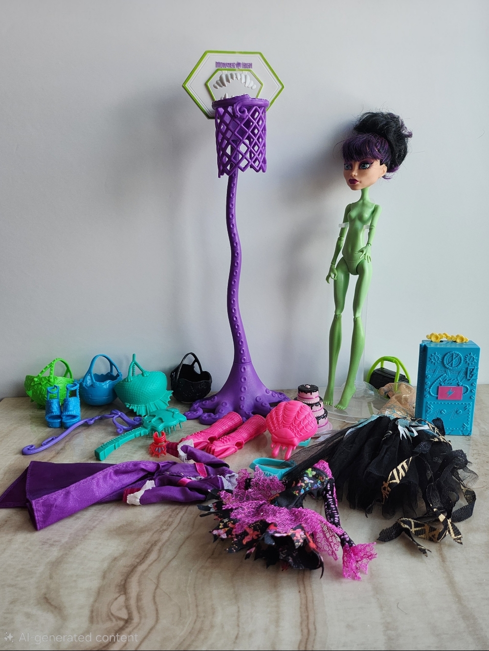 Lot Of Monster High Items